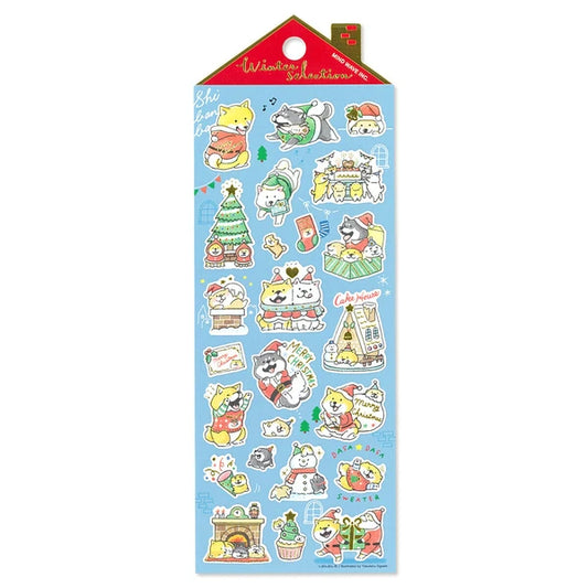 Shibanban My Family's Santa Claus Stickers