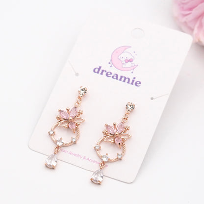 Glass Blossom Earrings