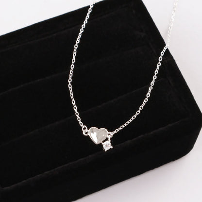 925 Silver Little Love Drop Necklace