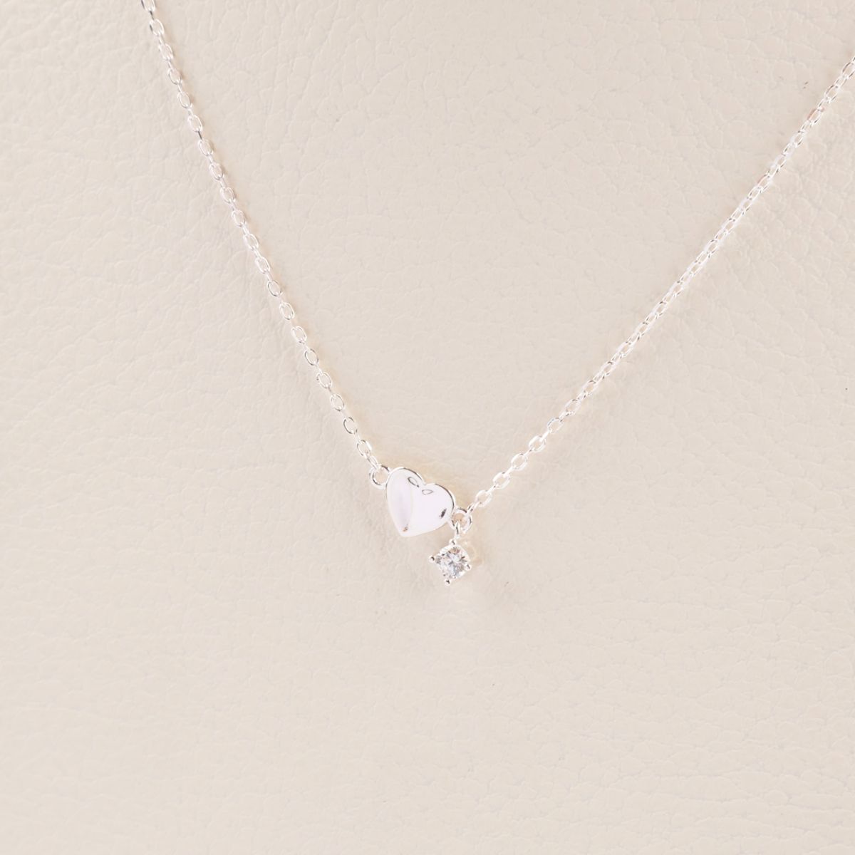 925 Silver Little Love Drop Necklace