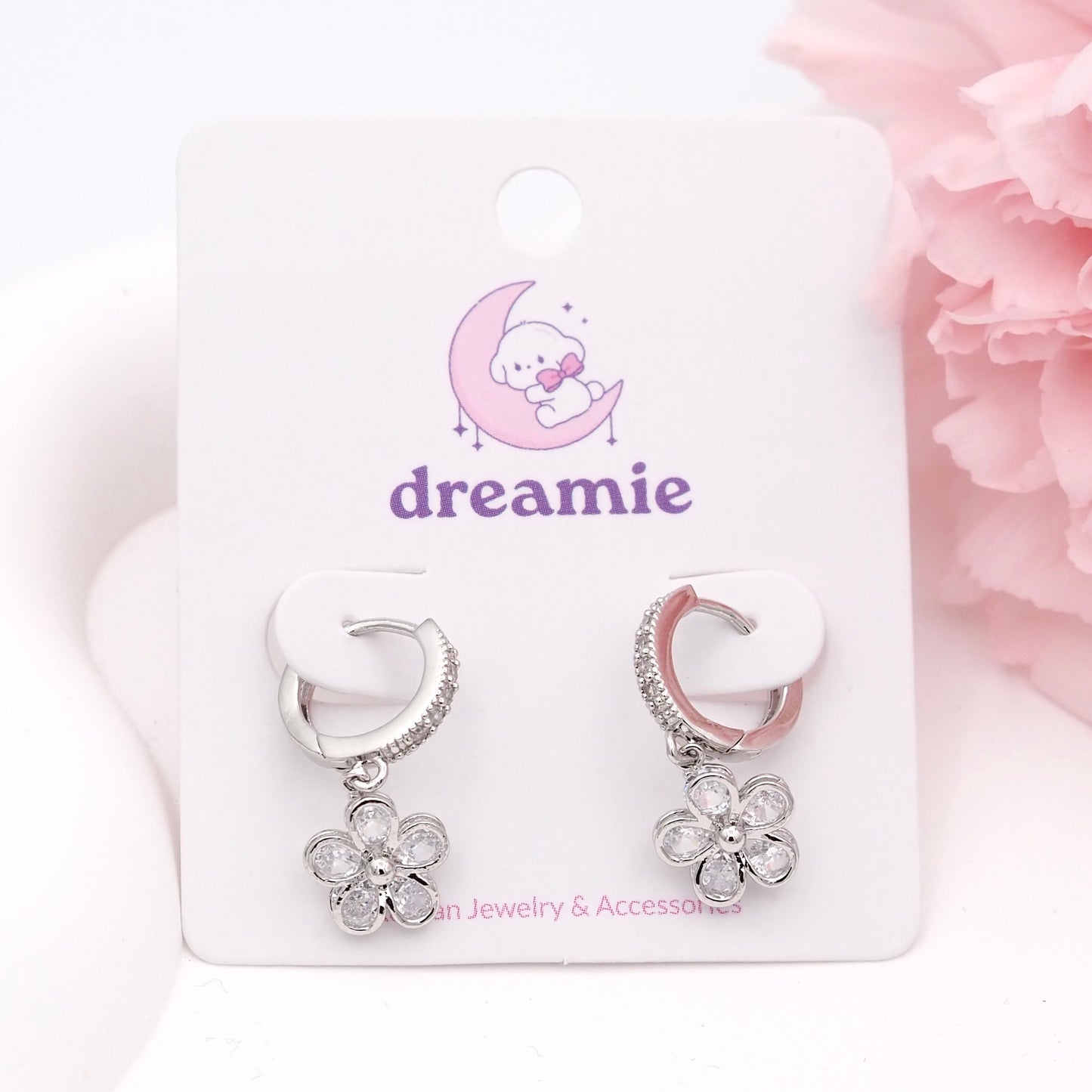 Crystal Blossom Earrings
