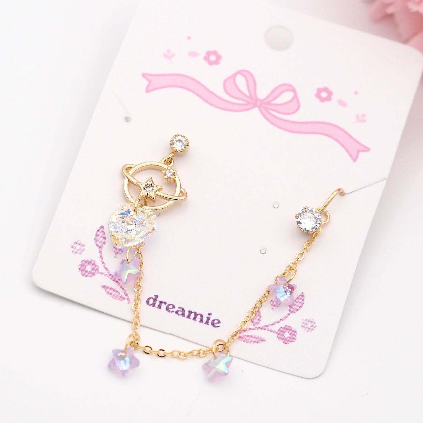 Cosmic Sweetheart Ear Cuff
