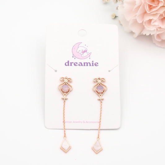 Pink Royal Earrings