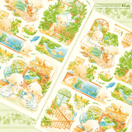 Dear Dolly - Mediterranean Sea Villa Stickers