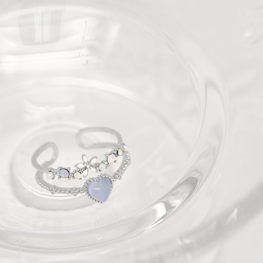 Layered Sky Love Ring