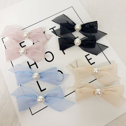 Sarang Ribbon Hairpin Set