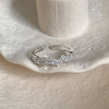 925 Silver Milky Way Ring