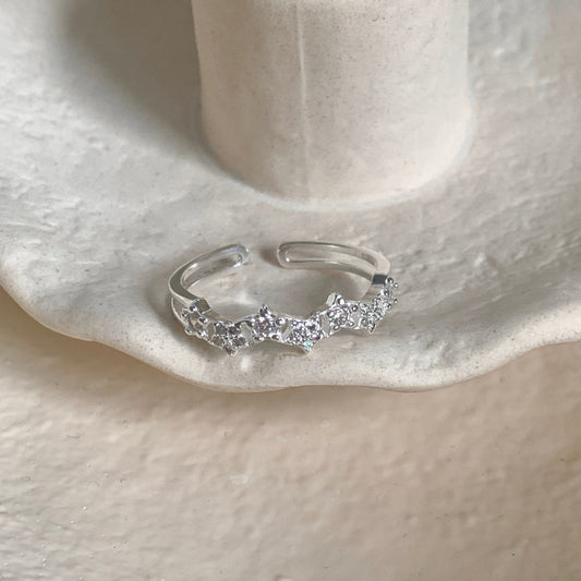 925 Silver Milky Way Ring