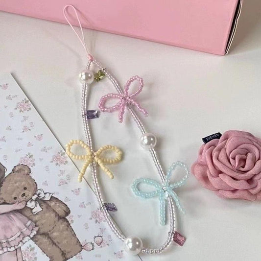 Pastel Ribbo Phone Strap