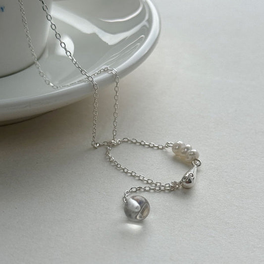 925 Silver Luminous Grace Necklace