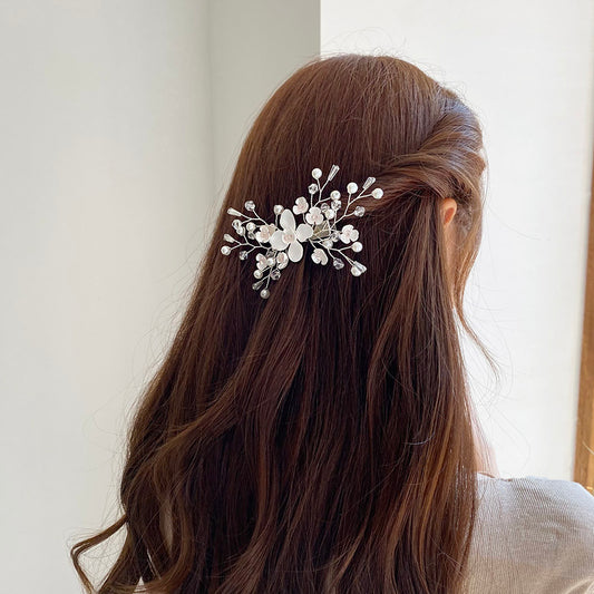 Moonlit Petals Hair Pin