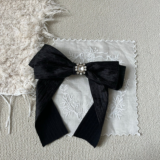 Crinkle Ribbon Hair Clip