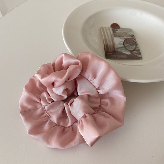 Pinkie Ruffle Scrunchie