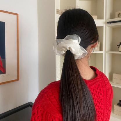 Chiffon Satin Scrunchie