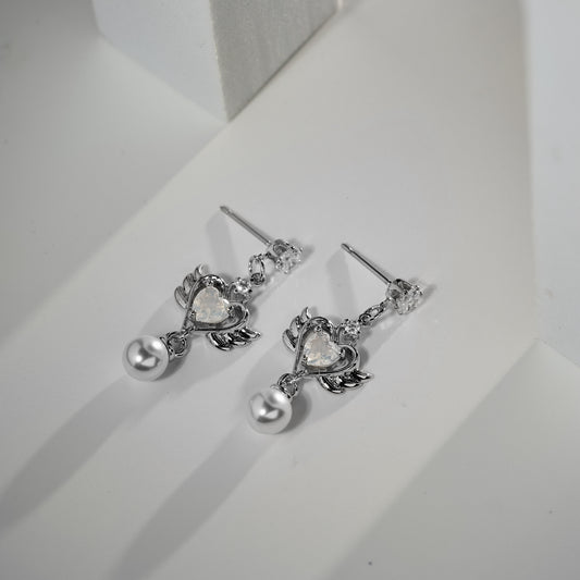 Sweetheart Wings Earrings