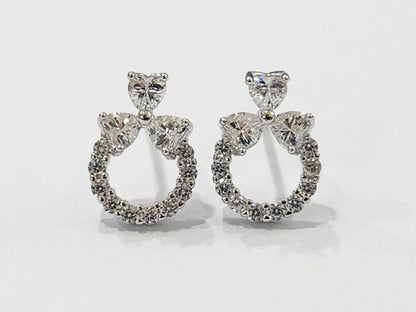 Mini Silver 925 Aurora Embrace Earrings