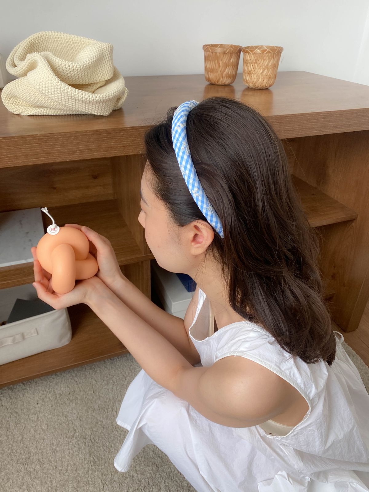 Summer Breeze Embroidery Hair band