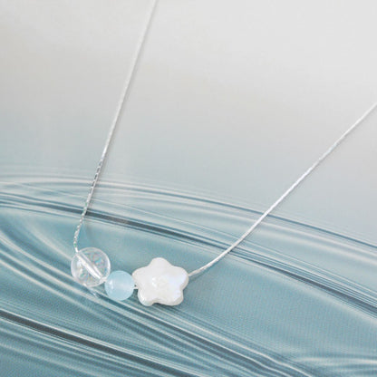 925 Silver Whispers of the Sea Necklace