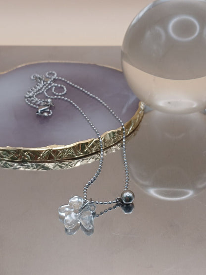 Blossom of Glass Light Necklace