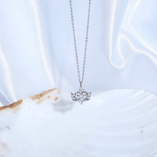 Angel Heart Spark Necklace