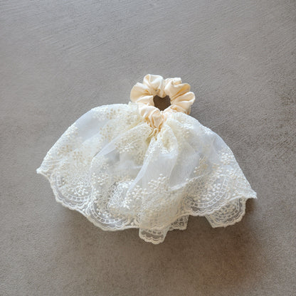 Dreamy Lace Scrunchie