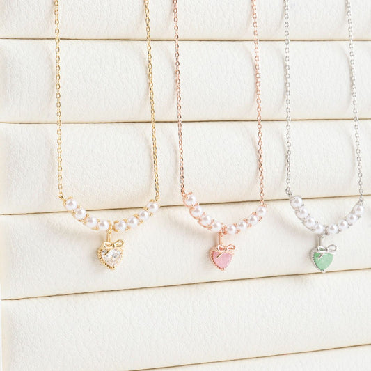 Petite Pearl Serenade Necklace