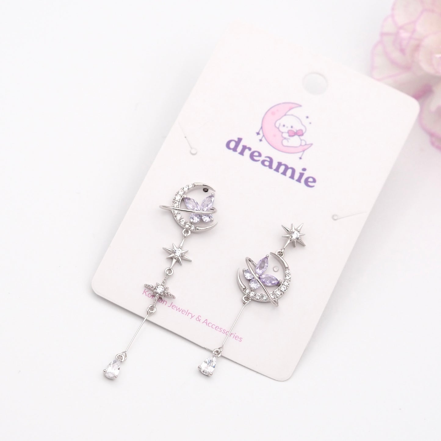 Midnight Flutter Earrings