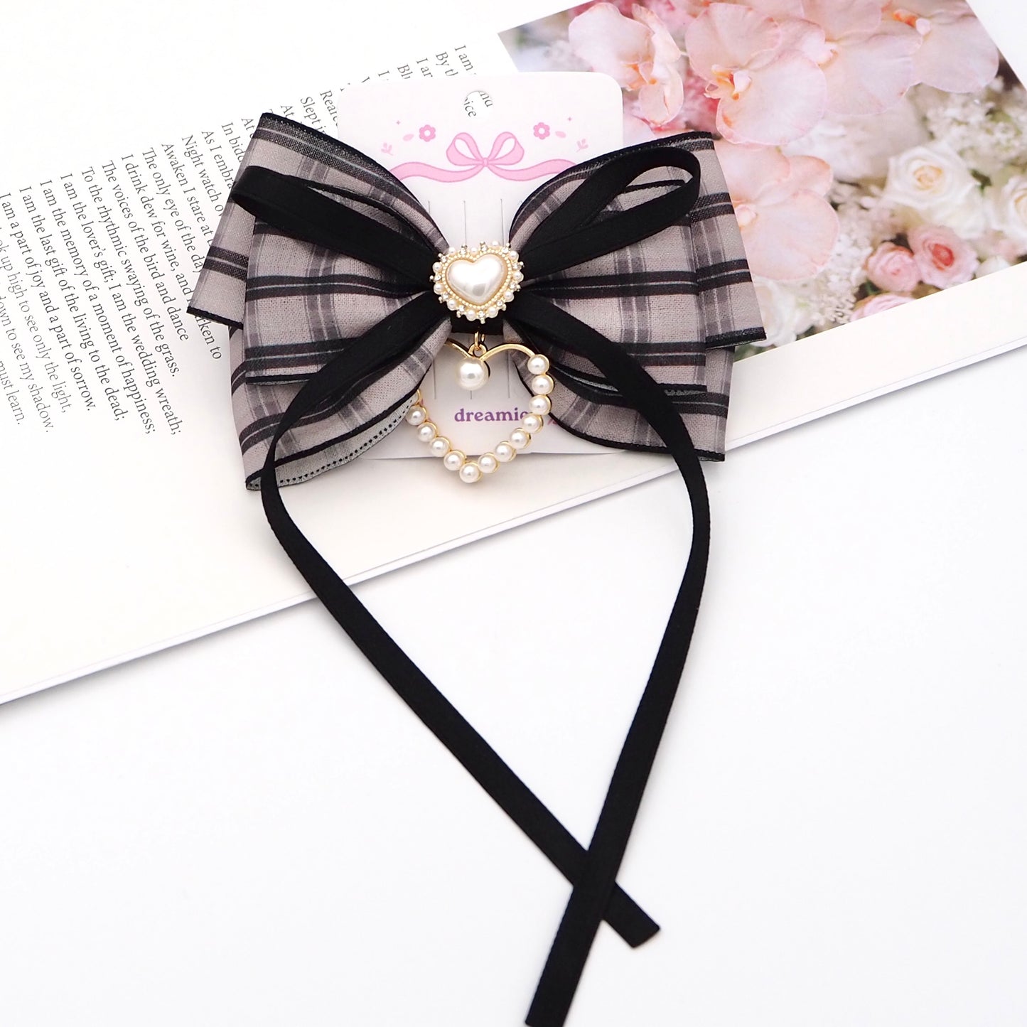 Luna Dream Bow Hairpin