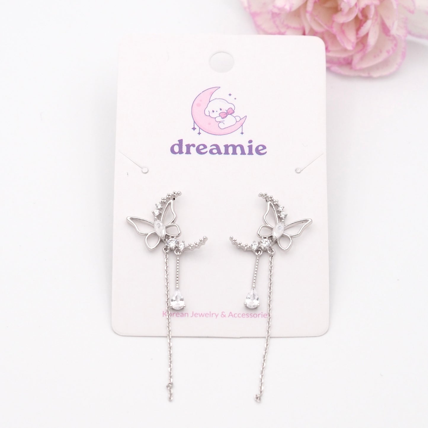 Follow The Moon Light Earrings
