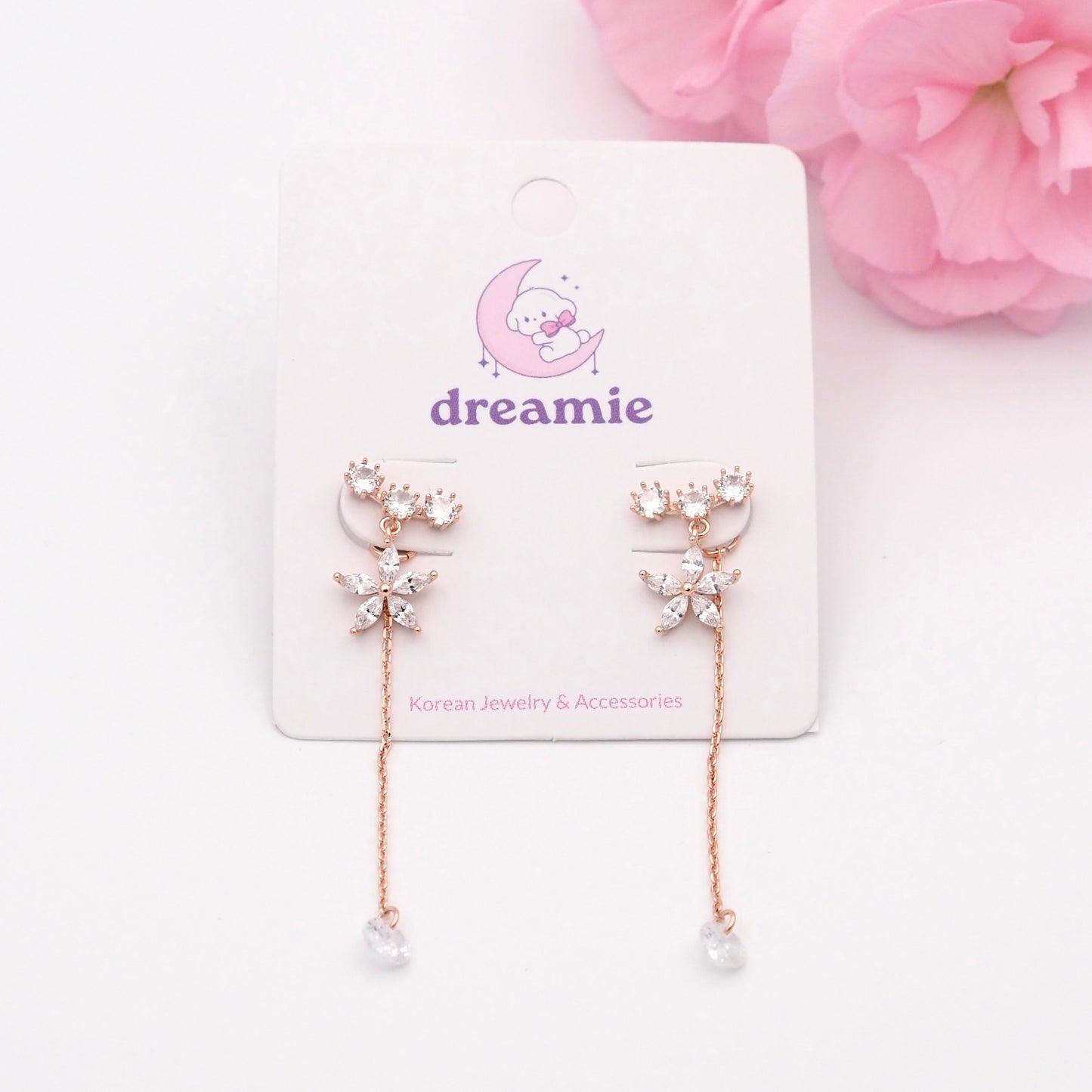 Petal Teardrop Earrings