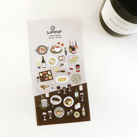 Suatelier stickers - Wine Bar