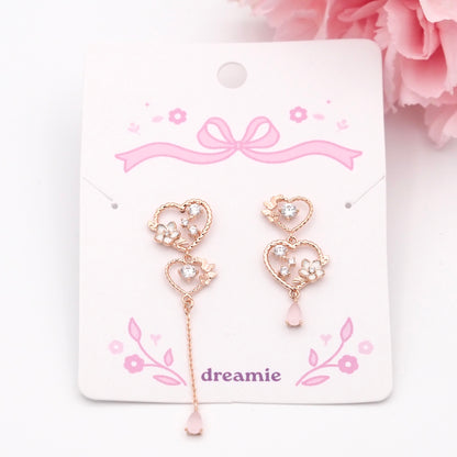 Rosé Bloomfly Earrings