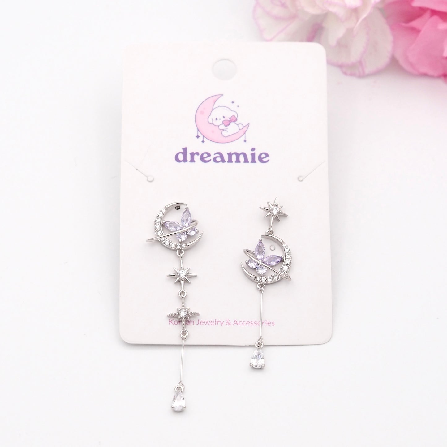 Midnight Flutter Earrings