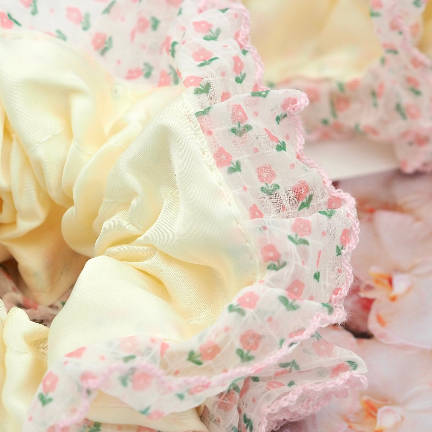 Tulip Garden Scrunchie