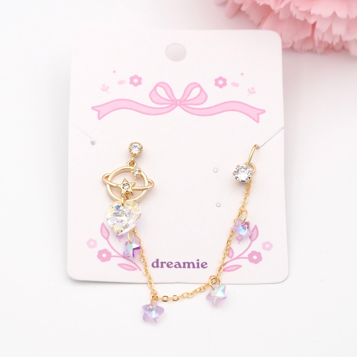 Cosmic Sweetheart Ear Cuff