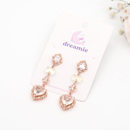 Falling Heartbeat Earrings