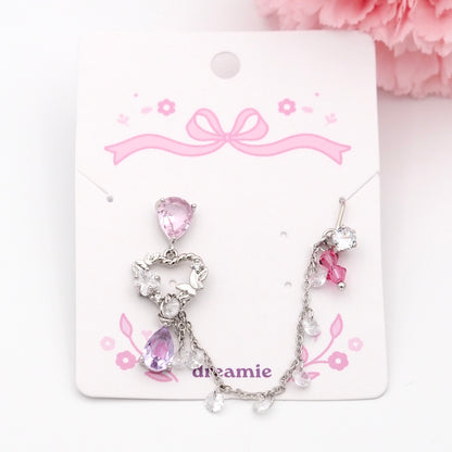 Sweet Aura Heart Ear Cuff