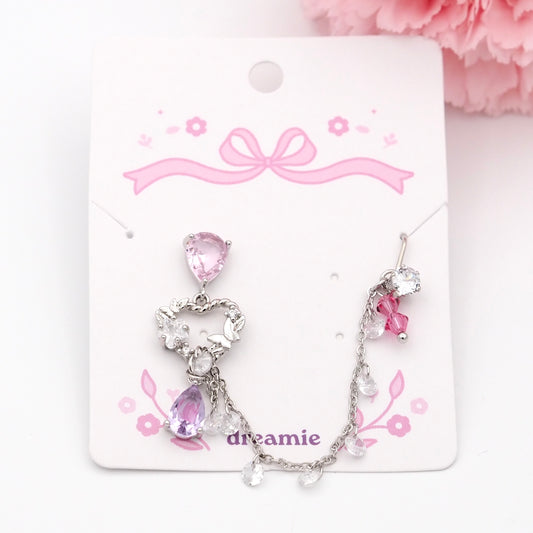 Sweet Aura Heart Ear Cuff