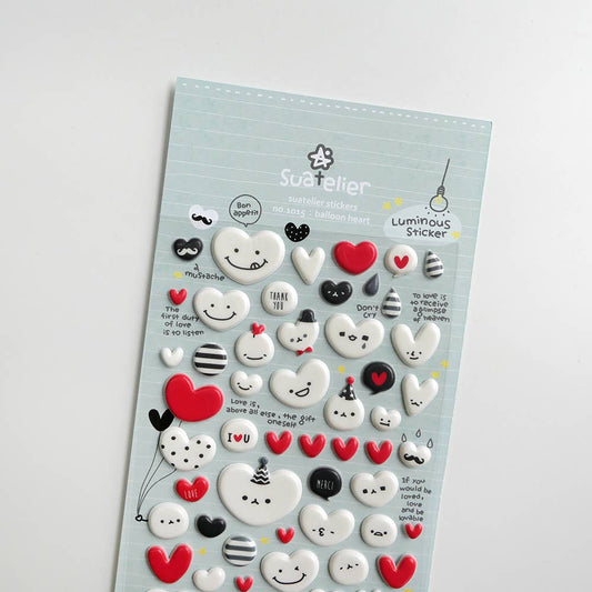 Suatelier stickers - Balloon Heart