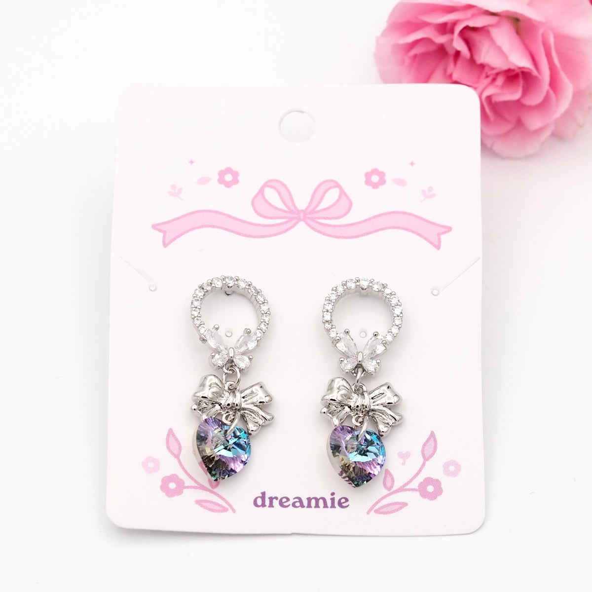 Étoile Grace Earrings - silver