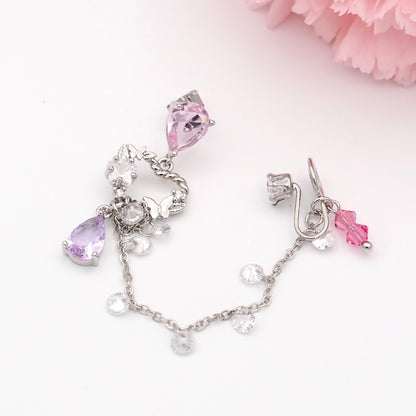 Sweet Aura Heart Ear Cuff