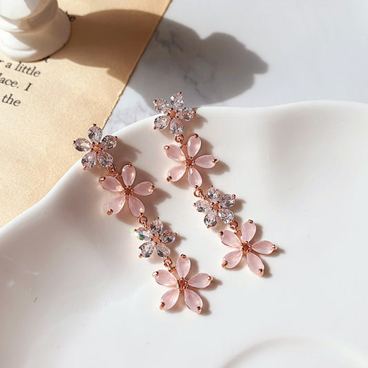 Blush in Bloom Earrings