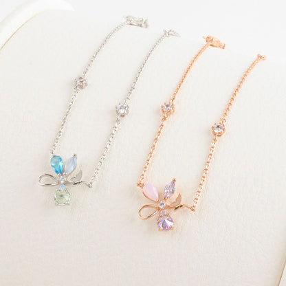 Sparkle Flower Bracelet