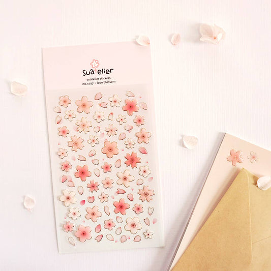 Suatelier stickers - Love Blossom