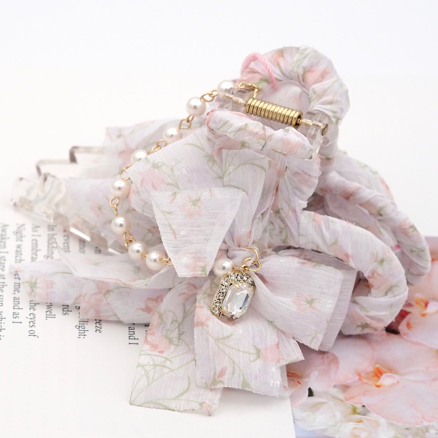 Blooming Day Hair Claw Clip