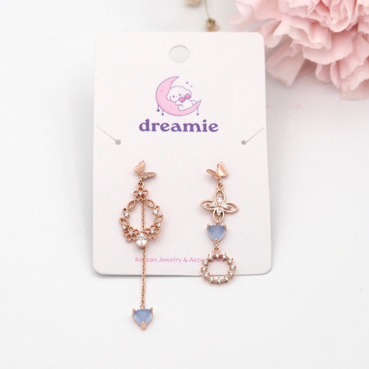 Sky Garden Earrings - Rose gold