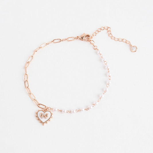 Pearl Bow Bracelet