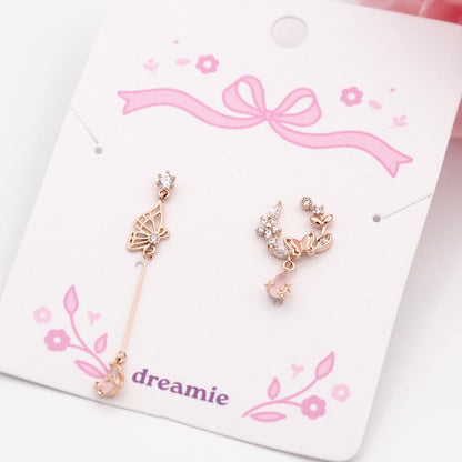 Fluttering Petal Love Earrings