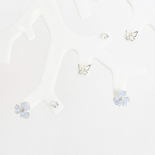 Fluttering Petals Earrings Set