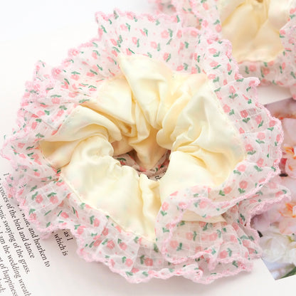 Tulip Garden Scrunchie